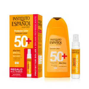 IE BRONC.SOLAR ALOE VERA SPF50+ 300 ML+BRUMA REFR C/6 UDS