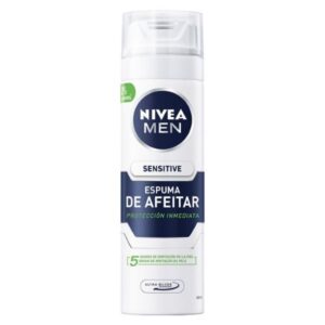 NIVEA FOR MEN ESPUMA AFEITAR SENSITIVE 200 ML C/ 12 UDS