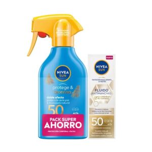 NIVEA BRONC.SPRAY PISTOLA PROT&BRONCEA F50 270 ML+FACIAL F50 ANT