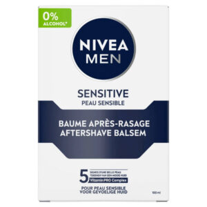 NIVEA FOR MEN MASAJE BALSAMO SENSITIVE 100 ML. C/12 UDS