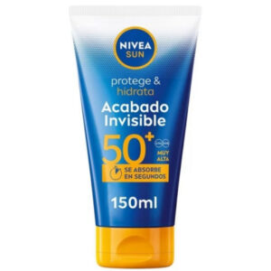 NIVEA BRONC.LECHE F- 50+ ACAB.INVISIBLE150 ML. C/12 UDS