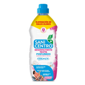 SANI. ESSENCE  HIGIENIZANTE TEXTIL PERFUMADO 1 L C/ 9 UDS