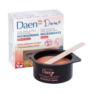 DAEN DEPILAT.CERA CAZOLETA MICROONDAS FRUTOS ROJOS 100 GRS.C/ 12U