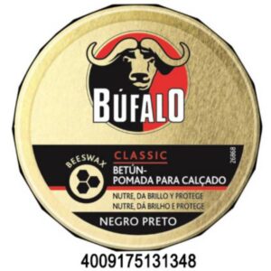 BW.BUFALO BETUN CREMA LATA NEGRO 75 ML.-C/10 UD