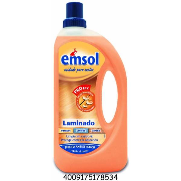 BW.EMSOL LIMPIADOR LAMINADO 1 LT. -C/ 10UD