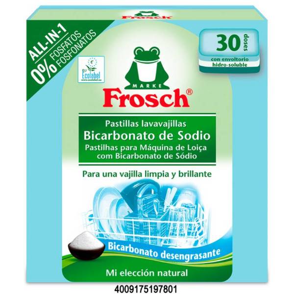 BW.FROSCH LAVAVAJILLAS PASTILLAS 30 UDS.-C/ 7 UD