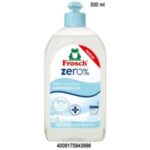BW.FROSCH ZERO% LAVAVAJILLAS 500 ML. C/8 UDS.