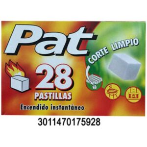 BW.PAT FUEGO PASTILLA ENCIENDEFUEGOS 28UDS. -C/ 24 UD
