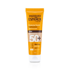 IE BRONC.SOLAR FACIAL ALOE VERA SPF50+ COLOR 75 ML. C/ 6 UDS