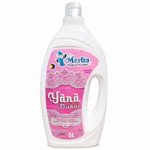 ODORK DETER.LIQ. 5L MERLIN YANA DUBAI ROPA BLANCA Y COLOR C/ 3UDS